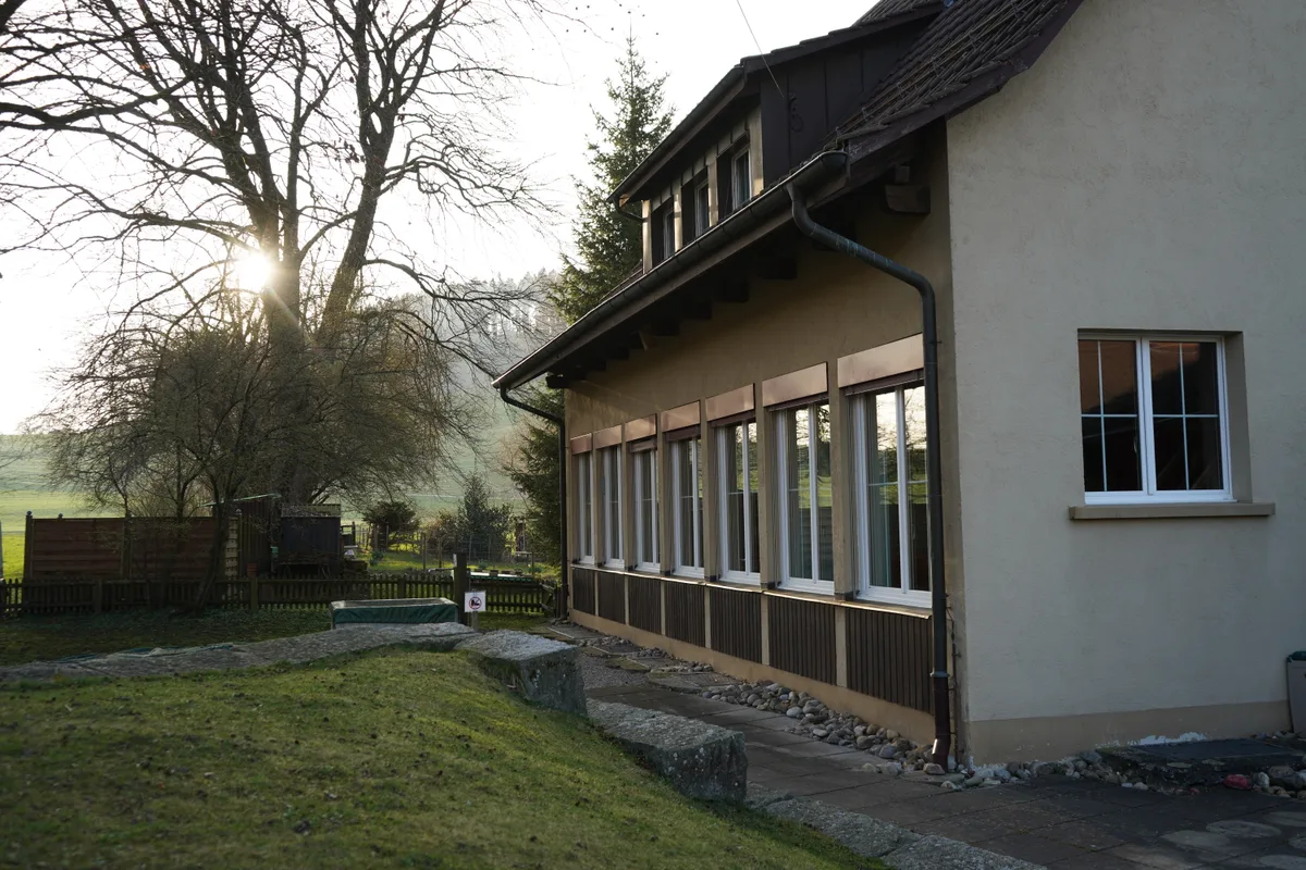 Hausfassade des Kindergartens an der Hintergasse.